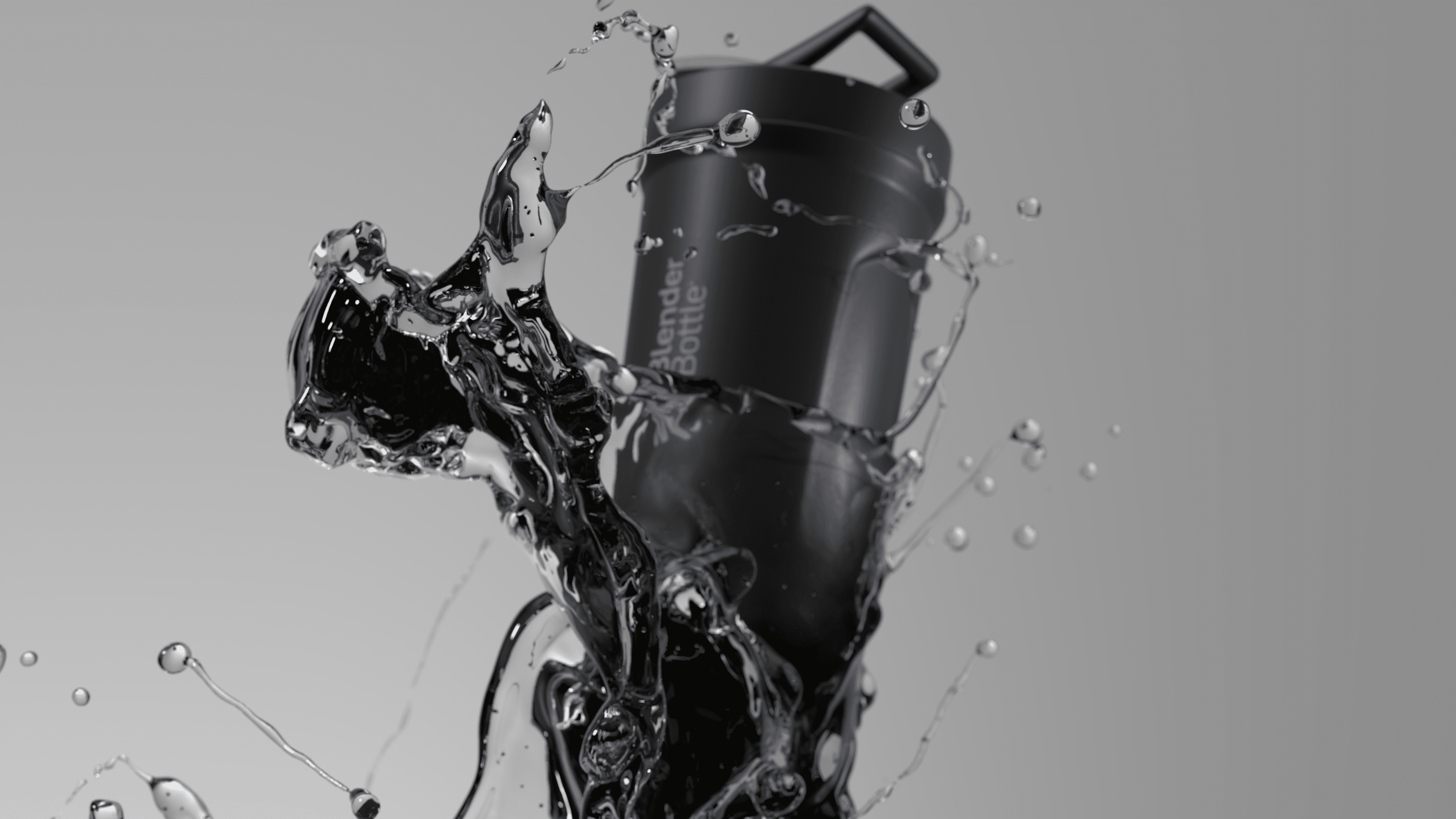 BlenderBottle render — shot 3